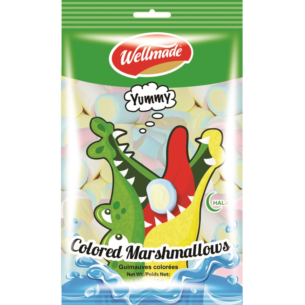 Colored "Wellmade" Marshmallow  5.3 oz x 36